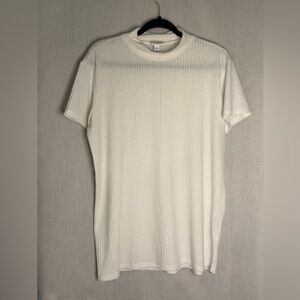 LuLaRoe White Ribbed Top